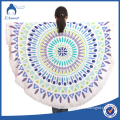 super top quality luxury round baby beach towel with CE certificate